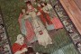 Prophet Baby Moses Persian Kashan Pictorial Wool Rug No. j2017