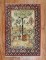 Botanical Pictorial Persian Kerman Mat No. j2028