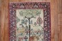 Botanical Pictorial Persian Kerman Mat No. j2028