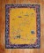 Golden Rod Pictorial Animal Chinese Art Deco Rug No. j2110