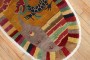 Oval Dragon Art Deco Chinese Rug No. j2135