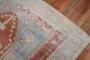 Vintage Turkish Tomato Red Blue Rug No. j2244