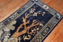 Navy Blue Tree Pattern Antique Chinese Rug No. j2246