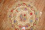 Round Vintage Hungarian Embroidery Textile No. j2360