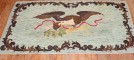 American Eagle Hook Rug No. j2367