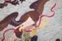 American Eagle Hook Rug No. j2367