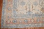 Ivory Field Floating Bird Persian Tabriz Rug No. j2517