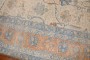 Ivory Field Floating Bird Persian Tabriz Rug No. j2517