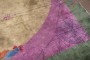 Large Green Purple Art Deco Rug No. j2647