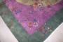 Large Green Purple Art Deco Rug No. j2647