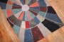 Whimiscal American Hooked Scatter Rug No. j2743