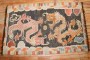 Dragon Tibetan Vintage Rug No. j2789