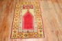 Colorful Antique Turkish Oushak Prayer Rug No. j2839