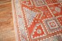 Vintage Orange Turkish Bergama Carpet No. j2989