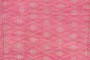 Bright Pink Oversize Afghan Rug No. j3068