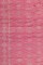 Bright Pink Oversize Afghan Rug No. j3068