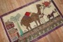 Antique Pictorial Camel & Donkey Turkish Kula No. j3114