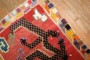 Colorful Dragon Vintage Tibetan Rug No. j3226