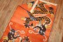 Orange Dragon Tibetan Rug No. j3229
