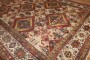 Large Geometric Antique Bakhtiari Rug No. j3285
