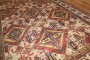 Large Geometric Antique Bakhtiari Rug No. j3285