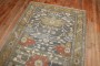 Antique Malayer Earth Tone Accent Rug No. j3301