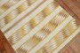 American Navajo Ivory Yellow  Blanket Rug No. j3482