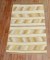 American Navajo Ivory Yellow  Blanket Rug No. j3482