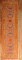 Bright Orange Antique Oushak Runner No. j3541