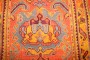 Bright Orange Antique Oushak Runner No. j3541