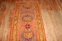 Bright Orange Antique Oushak Runner No. j3541