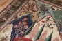 Vintage Persian Tabriz Scenery Rug No. j3838