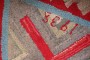 American Hooked Small Rug Dated 1938 No. j3878