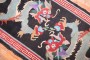 Vintage Dragon Tibetan Rug No. j3881