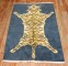 Vintage Inspired Tiger Flayed Rug No. j3892