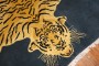 Vintage Inspired Tiger Flayed Rug No. j3892