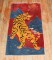 Pair of Tiger Tibetan Rugs No. j3895