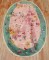 Chinese Art Deco Oval Rug No. j3911