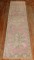 Pink Antique Oushak Runner No. j3928