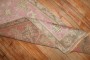 Pink Antique Oushak Runner No. j3928