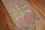 Pink Antique Oushak Runner No. j3928