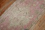 Pink Antique Oushak Runner No. j3928