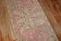 Pink Antique Oushak Runner No. j3928