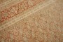 Apricot Light Green Persian Tabriz Rug No. j3934