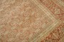 Apricot Light Green Persian Tabriz Rug No. j3934