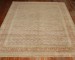 Apricot Light Green Persian Tabriz Rug No. j3934