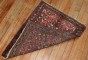 Traditional Red Blue Mini Sarouk Rug No. j3953