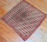 Distressed Balouch Square Mini Rug No. j3954