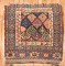 Antique Jaf Kurd Mini Rug No. j3956