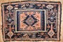 Afshar Distressed Mini Square Rug No. j3957